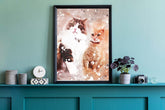Digital Printable Custom Watercolor Pet Portrait | Dog Cat Water Color Portrait, Printable Download, $ 20.00, A Moment Of Now™